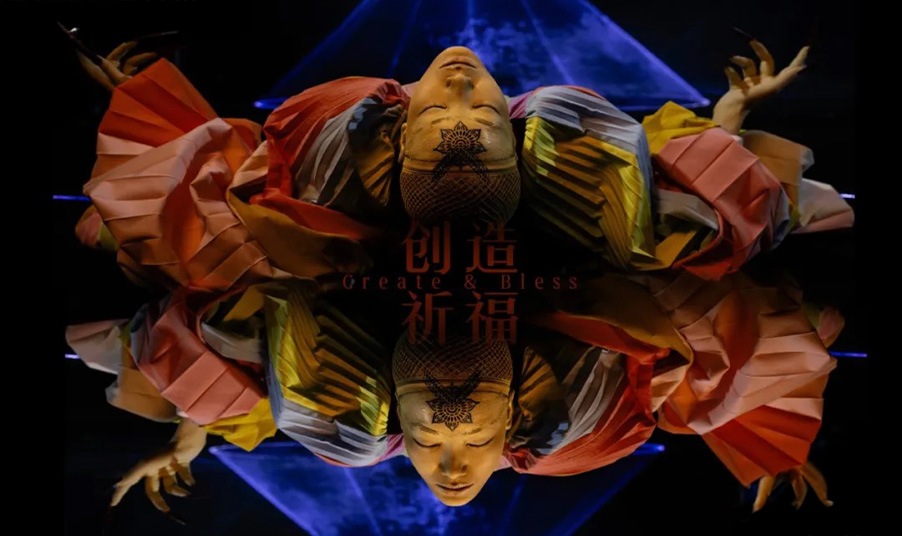 上海时装周GLAM 「胡氏美学」艺术与时尚的多巴胺盛宴